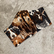 Dog Print Face Mask