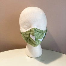 Load image into Gallery viewer, Tropical Leaf Print Face Mask
