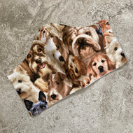 Small Dog Print Face Mask