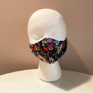 Realistic Floral Print Face Mask