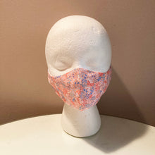 Load image into Gallery viewer, 1950s Pink Mini Floral Print Face Mask
