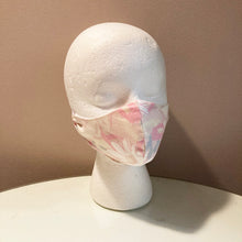 Load image into Gallery viewer, 1980s Vintage Abstract Floral Print Face Mask
