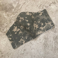 Digital Camo Print Face Mask