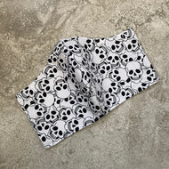 Smiling Skeleton Scull Print Face Mask